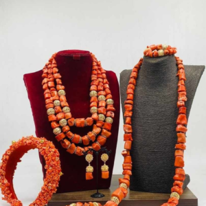 African Beaded Necklace Set